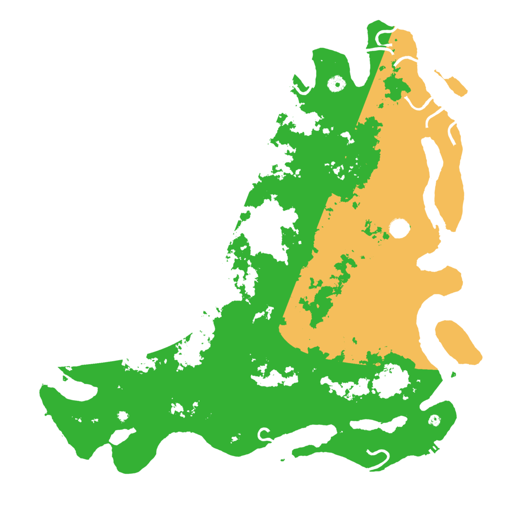 Biome Rust Map: Procedural Map, Size: 4500, Seed: 2665796