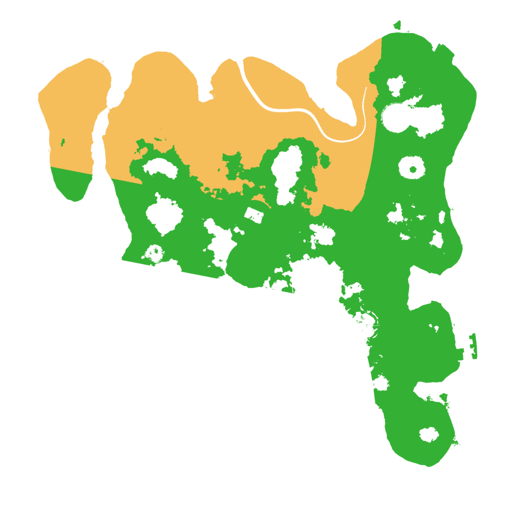 Biome Rust Map: Procedural Map, Size: 3100, Seed: 6738