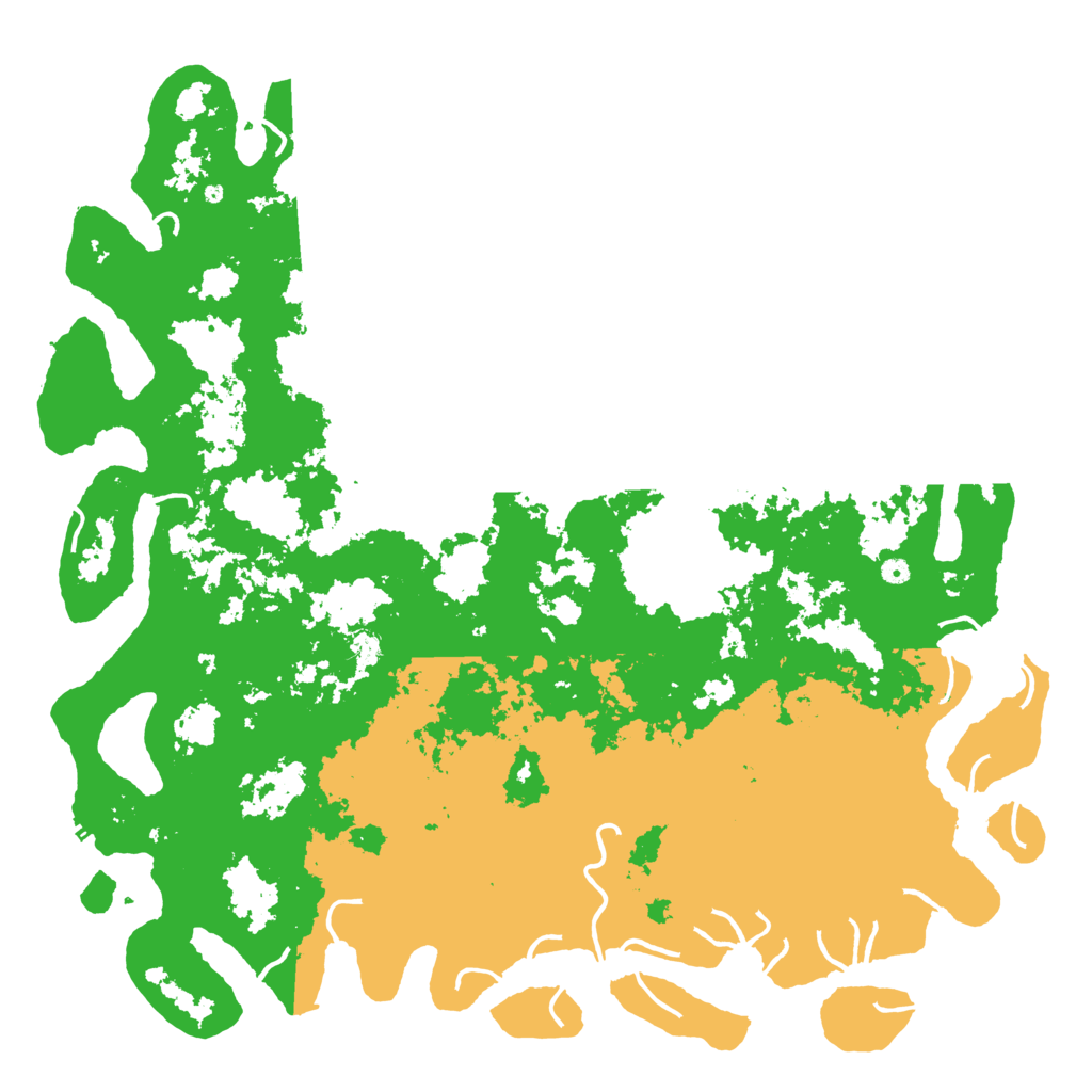 Biome Rust Map: Procedural Map, Size: 6000, Seed: 183125