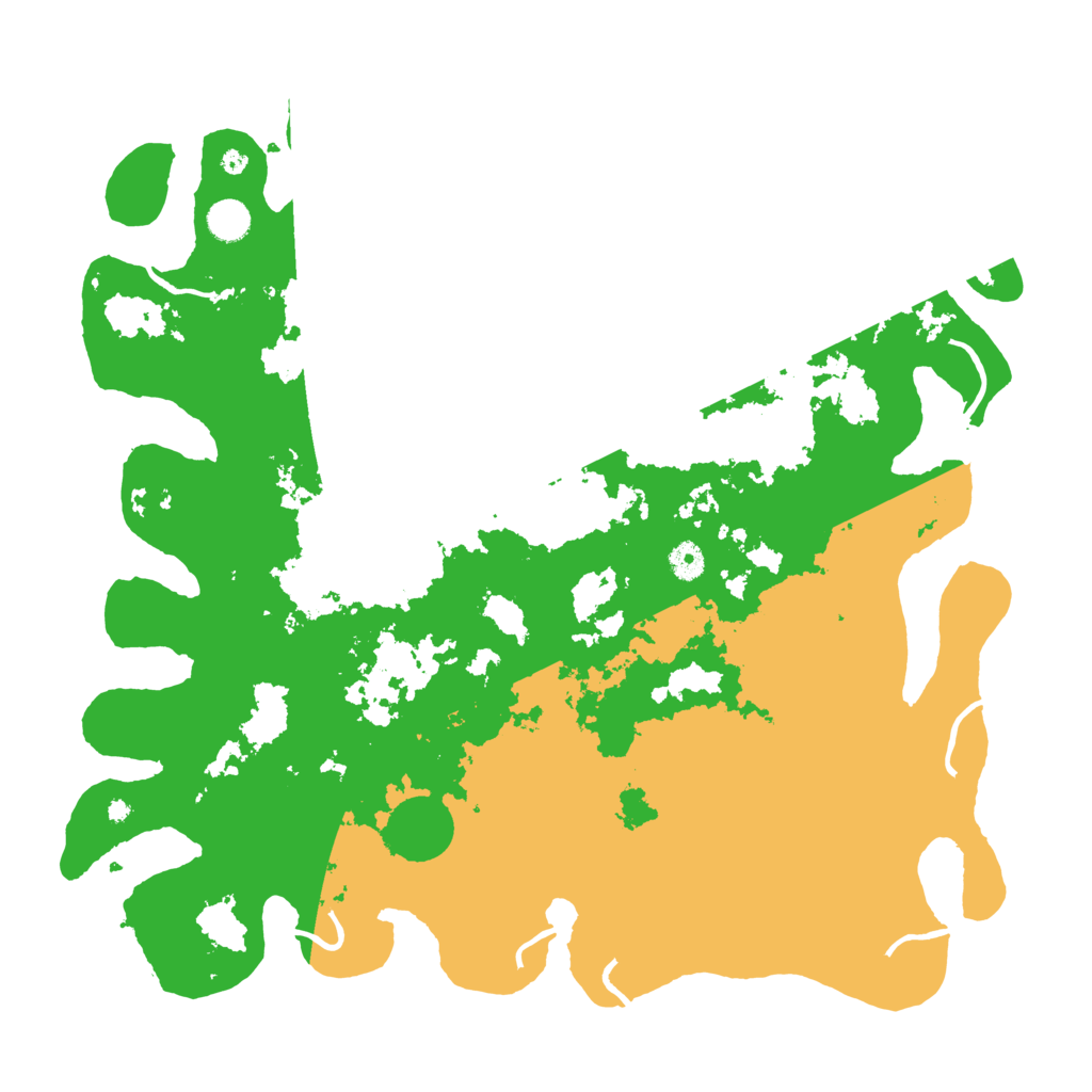 Biome Rust Map: Procedural Map, Size: 4500, Seed: 3697665