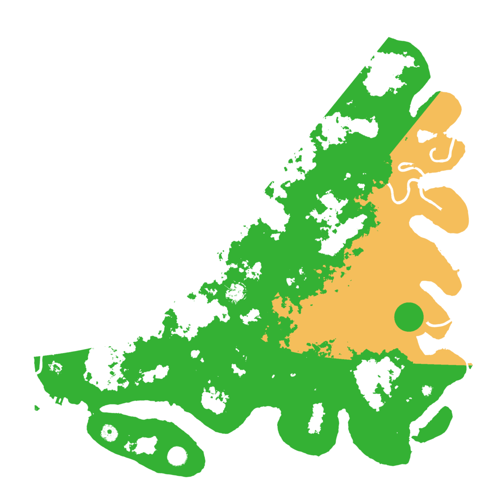 Biome Rust Map: Procedural Map, Size: 4500, Seed: 2342232