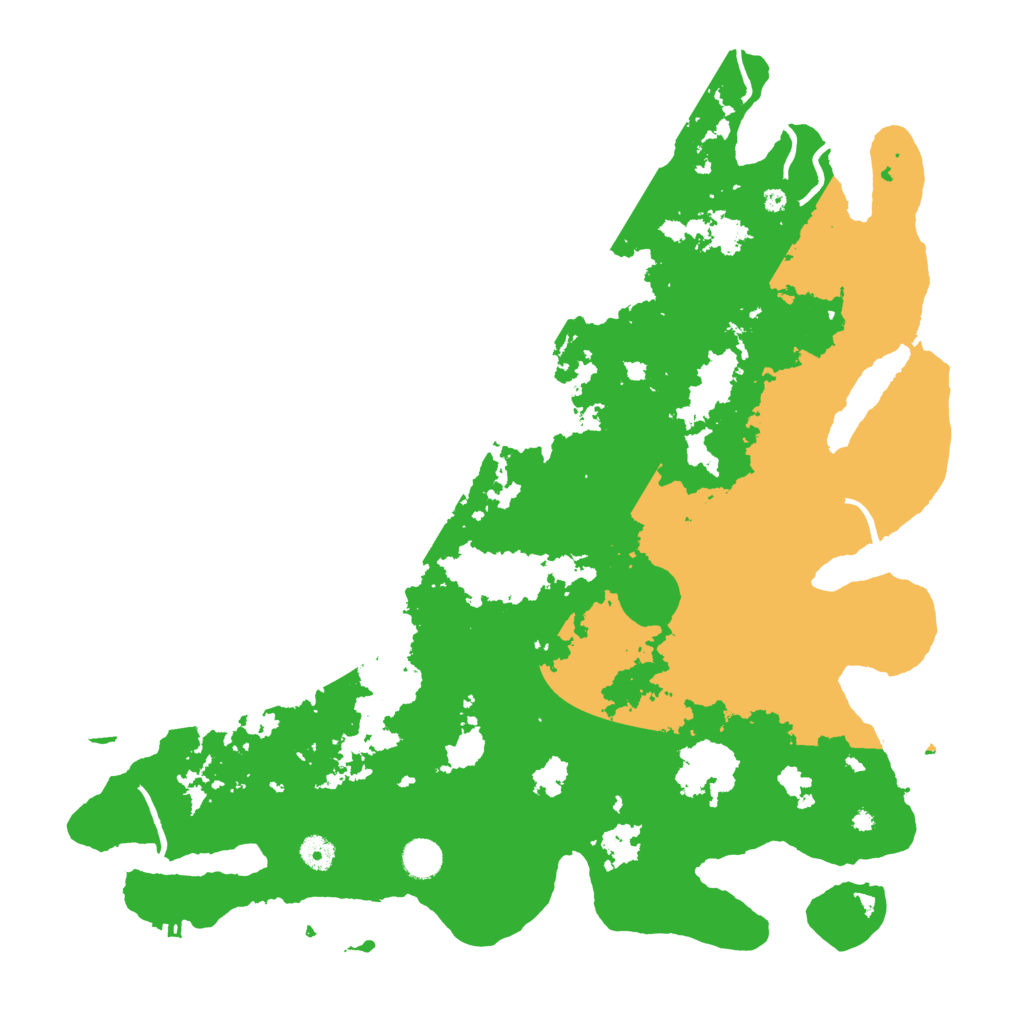 Biome Rust Map: Procedural Map, Size: 4500, Seed: 2835454