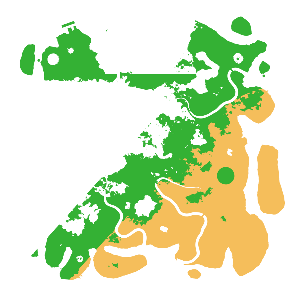 Biome Rust Map: Procedural Map, Size: 4500, Seed: 4394703