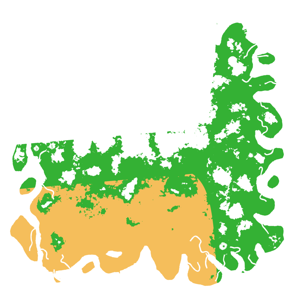 Biome Rust Map: Procedural Map, Size: 6000, Seed: 756375