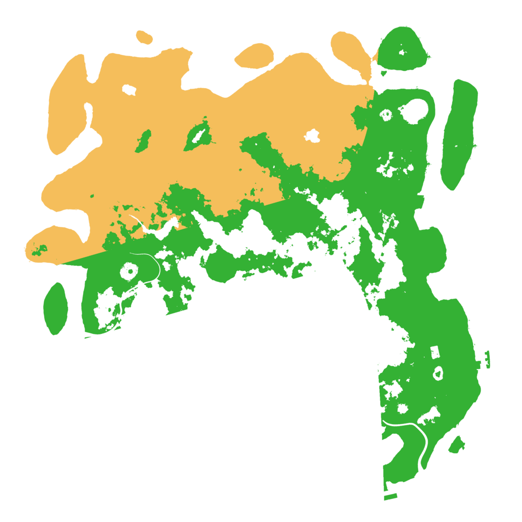 Biome Rust Map: Procedural Map, Size: 4500, Seed: 5922792