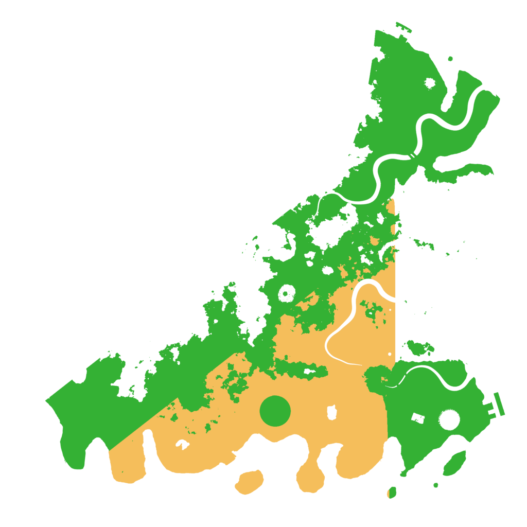 Biome Rust Map: Procedural Map, Size: 4500, Seed: 979793