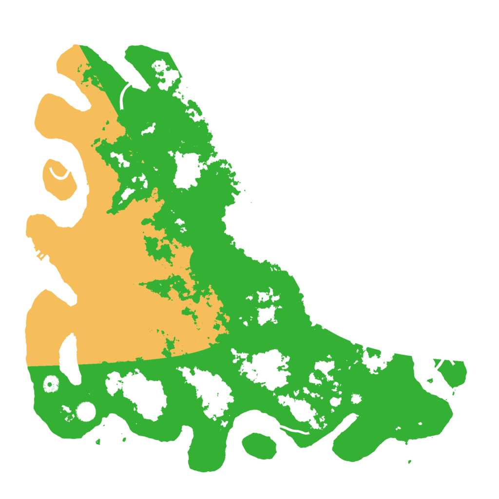 Biome Rust Map: Procedural Map, Size: 4500, Seed: 3328054