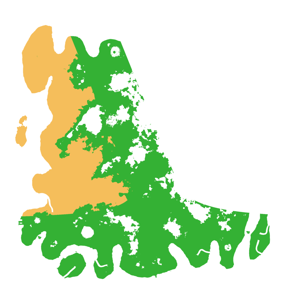 Biome Rust Map: Procedural Map, Size: 4500, Seed: 5632740