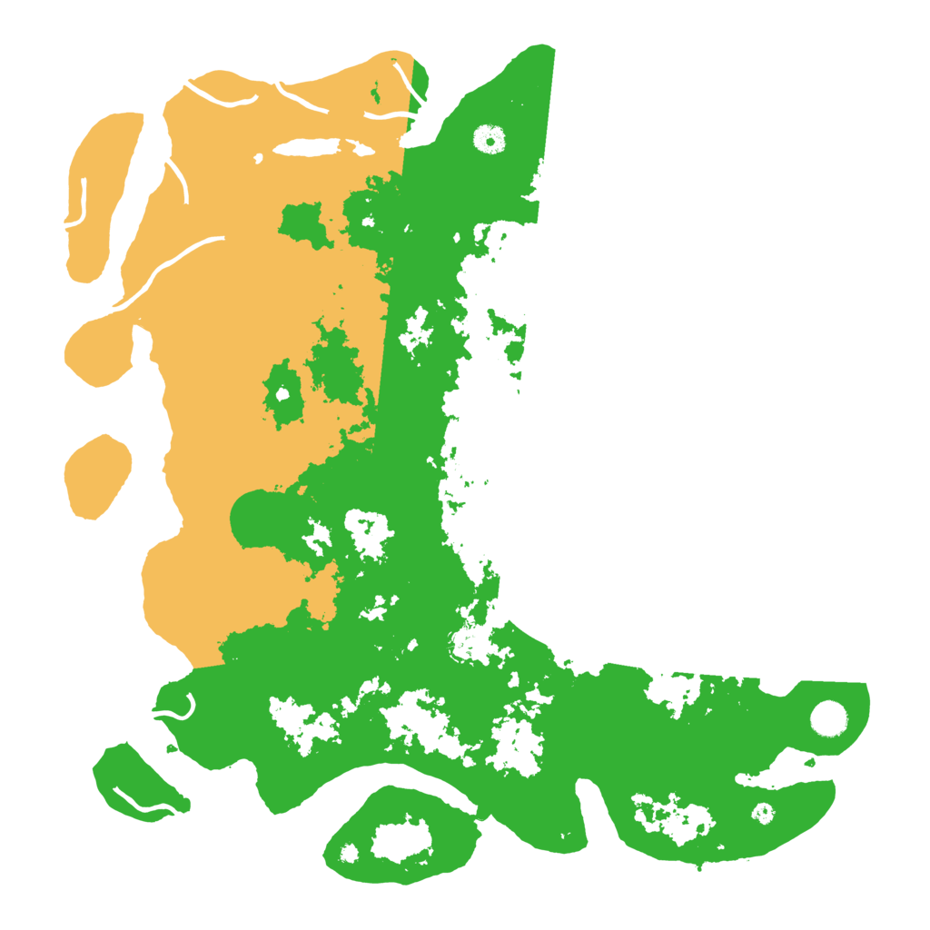 Biome Rust Map: Procedural Map, Size: 4500, Seed: 1364132
