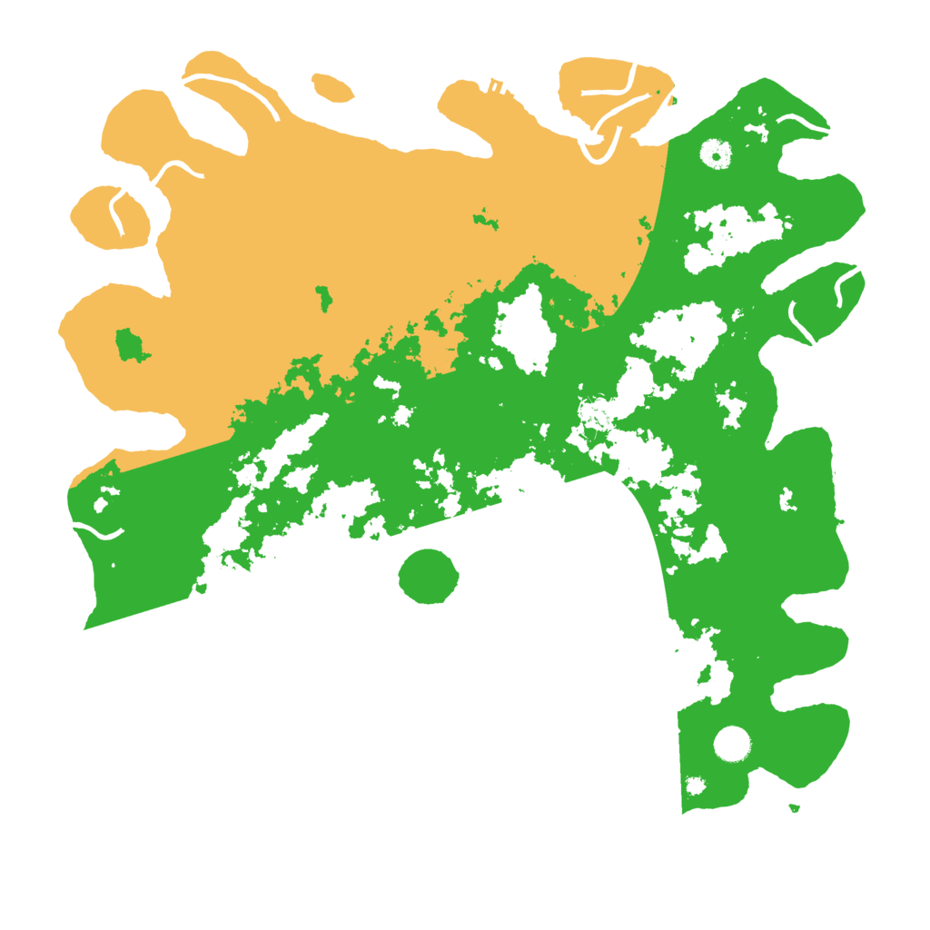 Biome Rust Map: Procedural Map, Size: 4500, Seed: 3715538