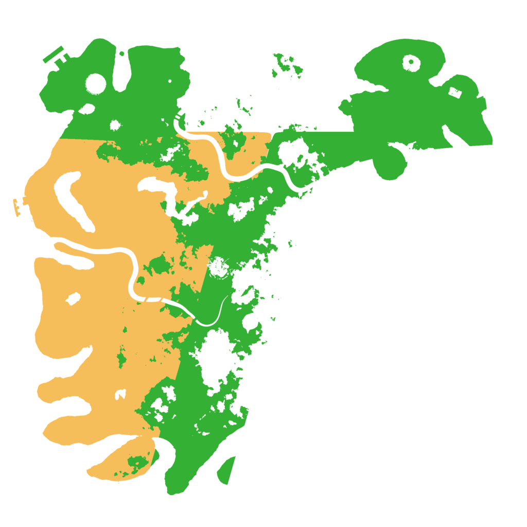 Biome Rust Map: Procedural Map, Size: 4500, Seed: 3864056