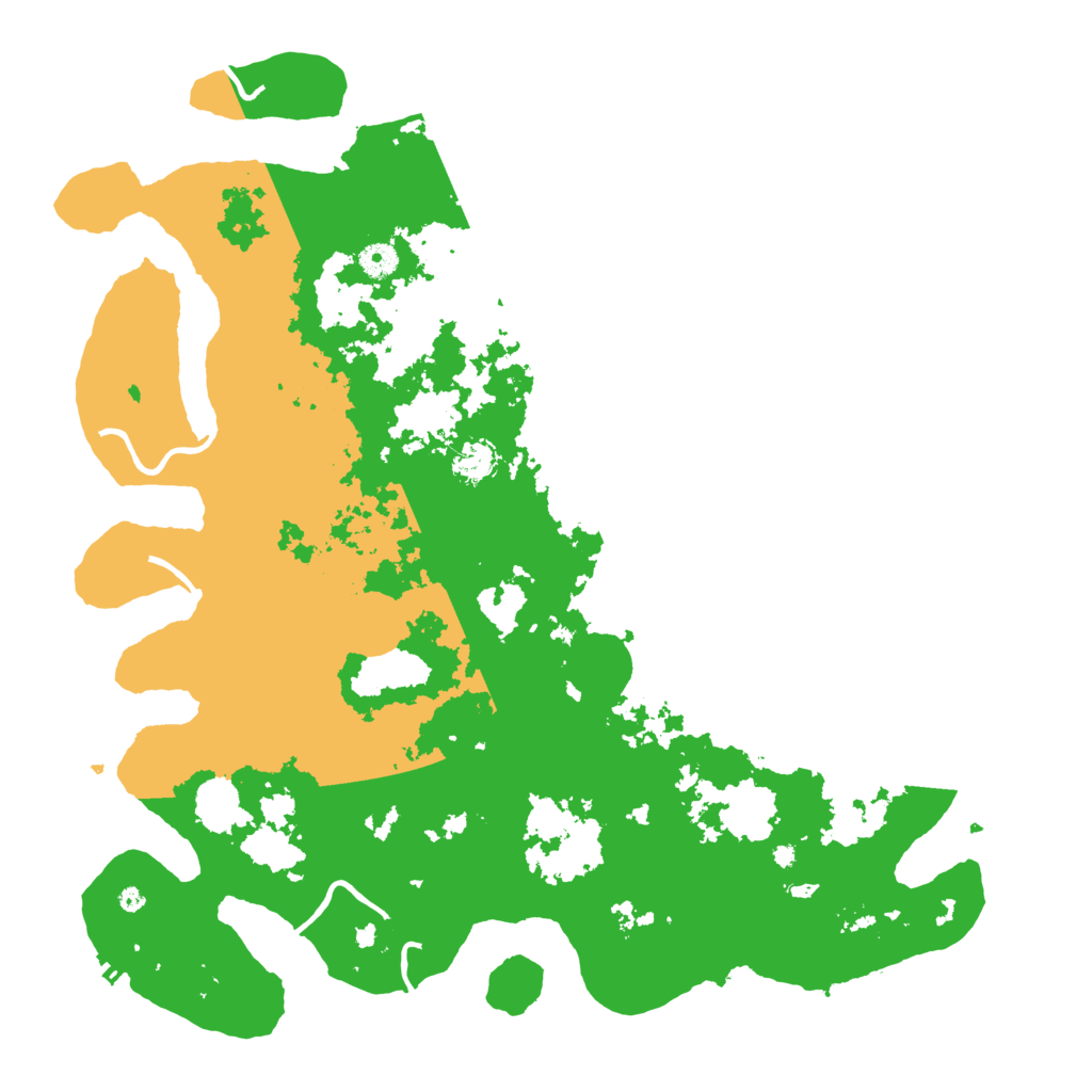 Biome Rust Map: Procedural Map, Size: 4500, Seed: 2147076