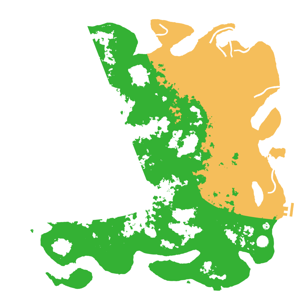 Biome Rust Map: Procedural Map, Size: 4500, Seed: 716839