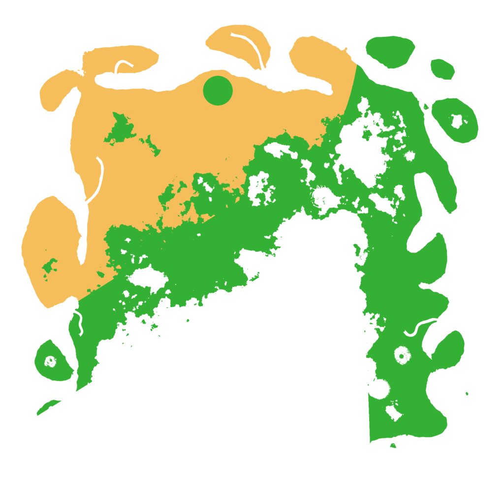 Biome Rust Map: Procedural Map, Size: 4500, Seed: 860259