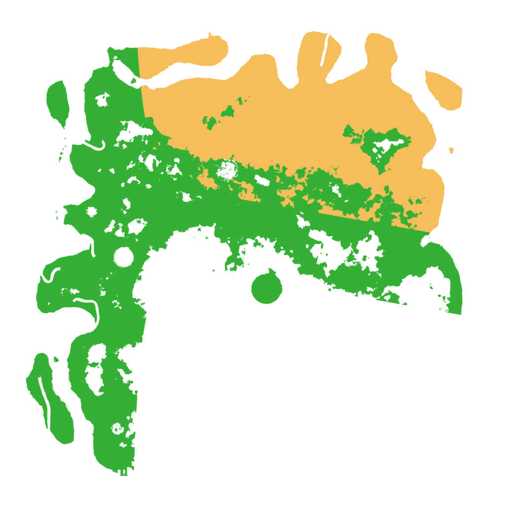 Biome Rust Map: Procedural Map, Size: 4500, Seed: 2268032