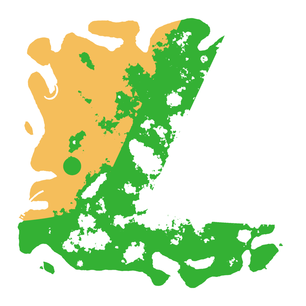 Biome Rust Map: Procedural Map, Size: 4500, Seed: 5350378