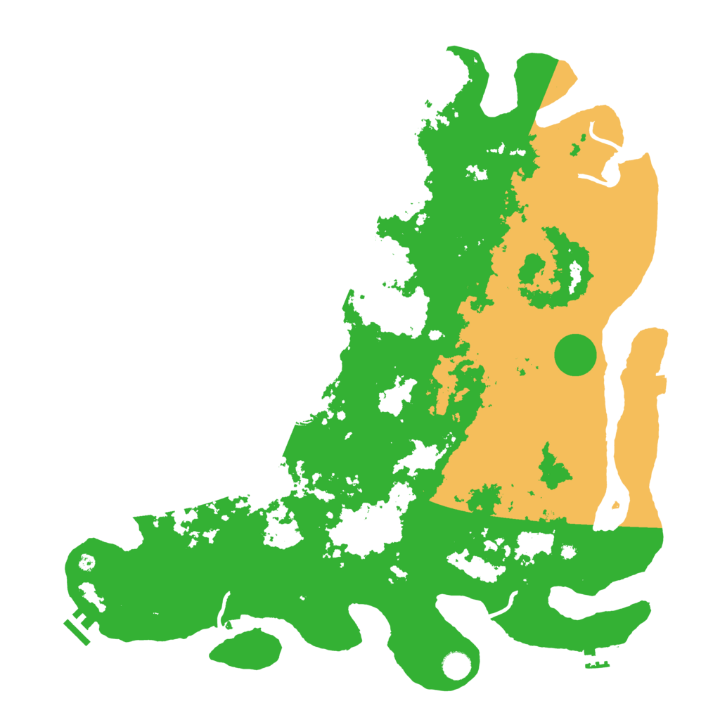 Biome Rust Map: Procedural Map, Size: 4500, Seed: 4320883