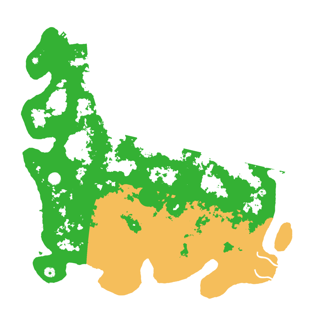 Biome Rust Map: Procedural Map, Size: 4500, Seed: 3154546