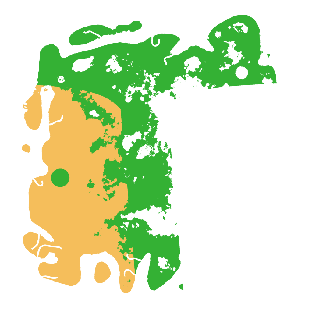 Biome Rust Map: Procedural Map, Size: 4500, Seed: 852928