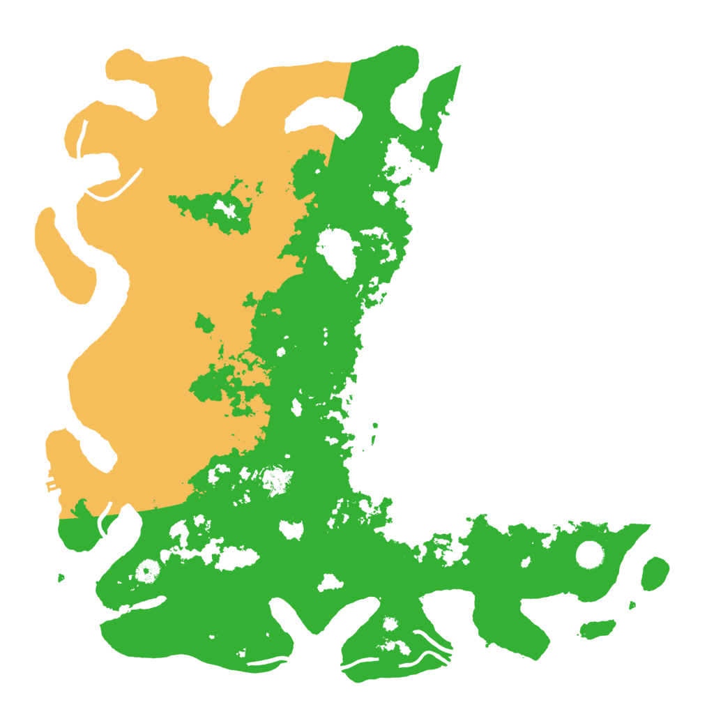 Biome Rust Map: Procedural Map, Size: 4500, Seed: 3186457