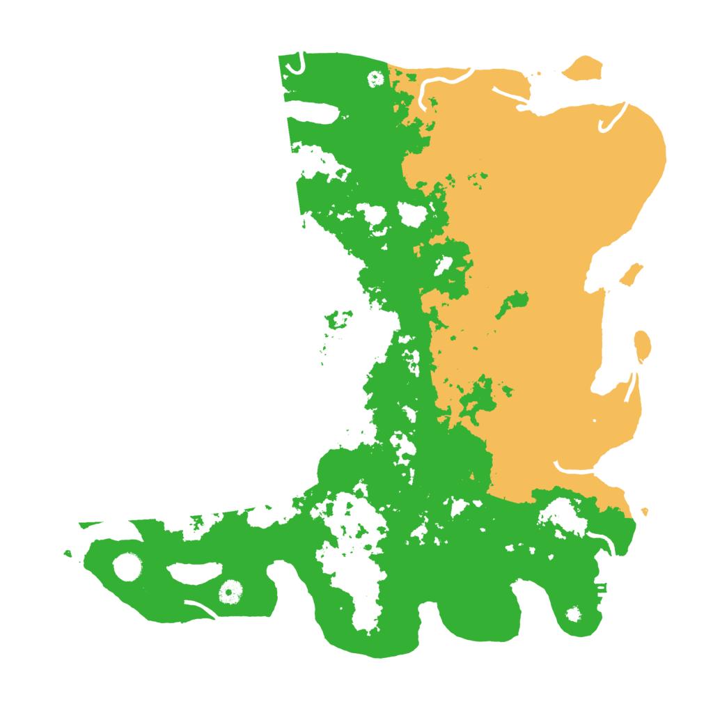 Biome Rust Map: Procedural Map, Size: 4500, Seed: 4345334
