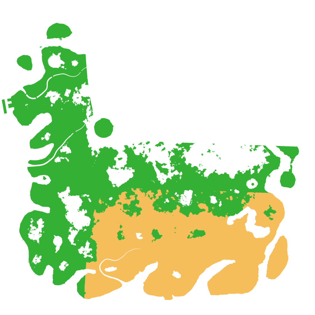 Biome Rust Map: Procedural Map, Size: 4500, Seed: 4388859