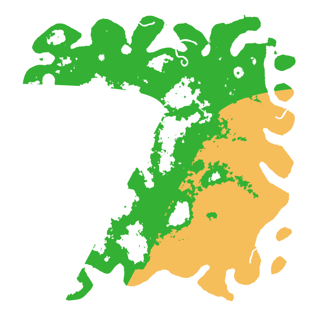 Biome Rust Map: Procedural Map, Size: 4500, Seed: 3629739