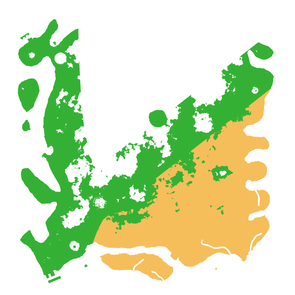 Biome Rust Map: Procedural Map, Size: 4500, Seed: 2507125
