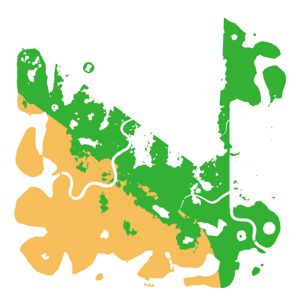 Biome Rust Map: Procedural Map, Size: 4500, Seed: 1125703