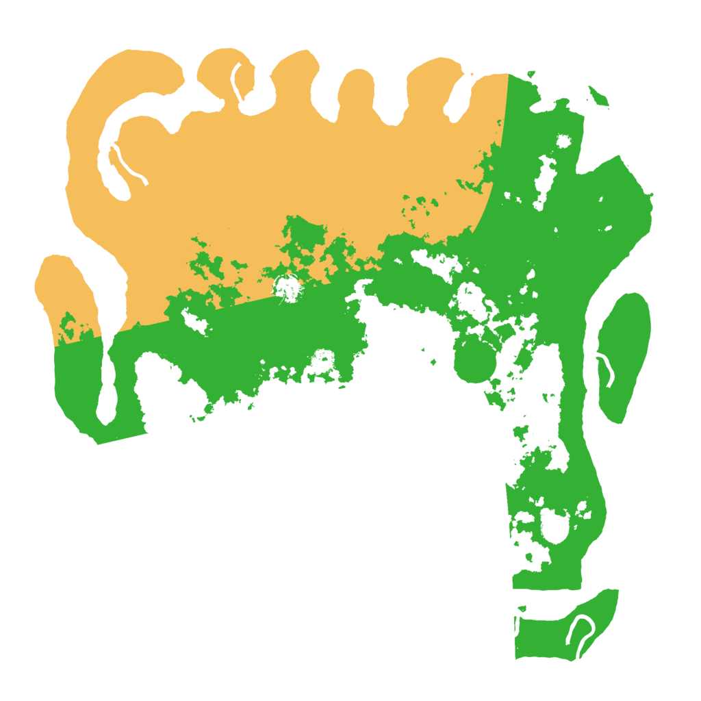 Biome Rust Map: Procedural Map, Size: 4500, Seed: 2356938