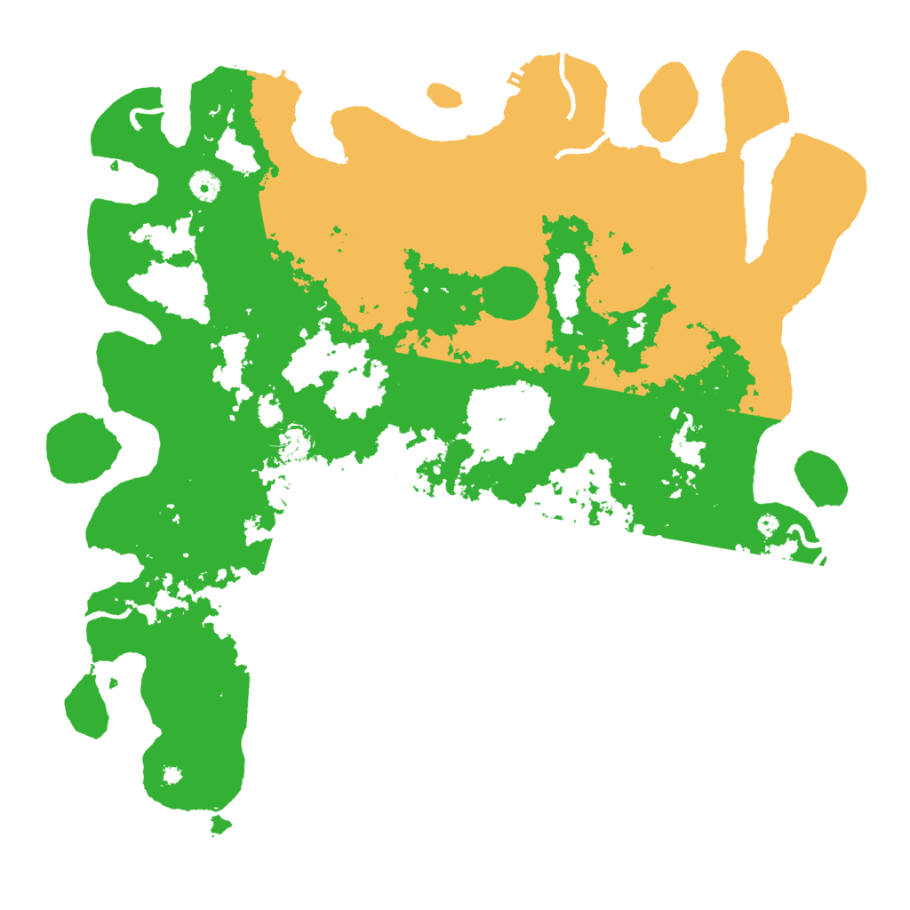 Biome Rust Map: Procedural Map, Size: 4500, Seed: 4092447