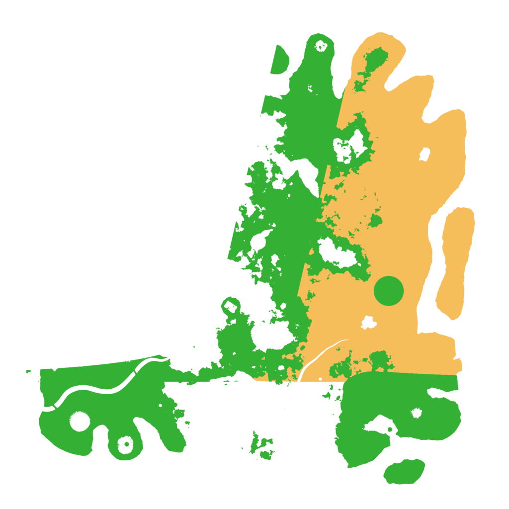 Biome Rust Map: Procedural Map, Size: 4500, Seed: 2444051