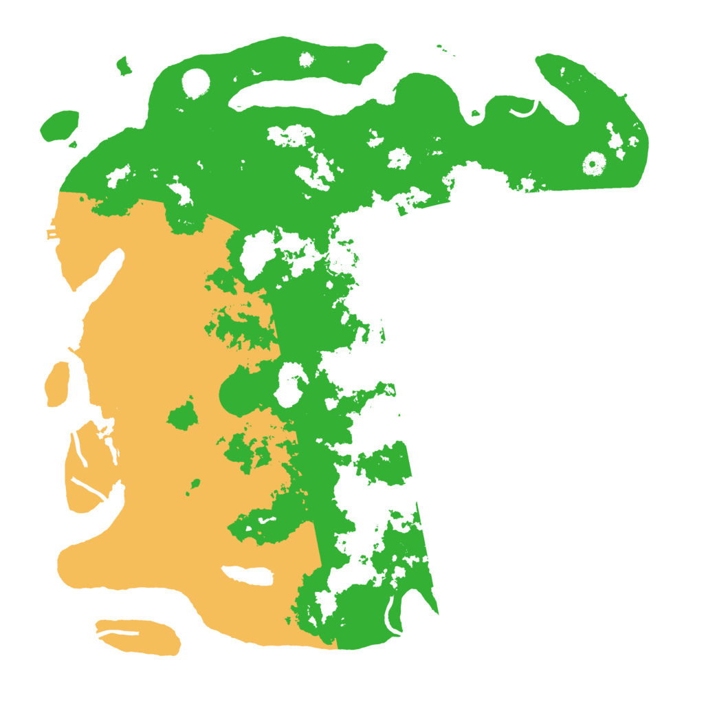 Biome Rust Map: Procedural Map, Size: 4500, Seed: 3416465