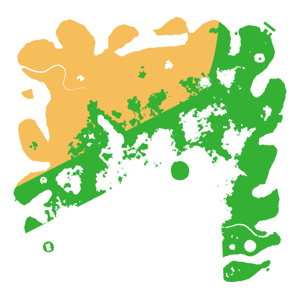 Biome Rust Map: Procedural Map, Size: 4500, Seed: 5212565