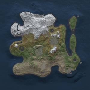 Thumbnail Rust Map: Procedural Map, Size: 2500, Seed: 648252, 10 Monuments