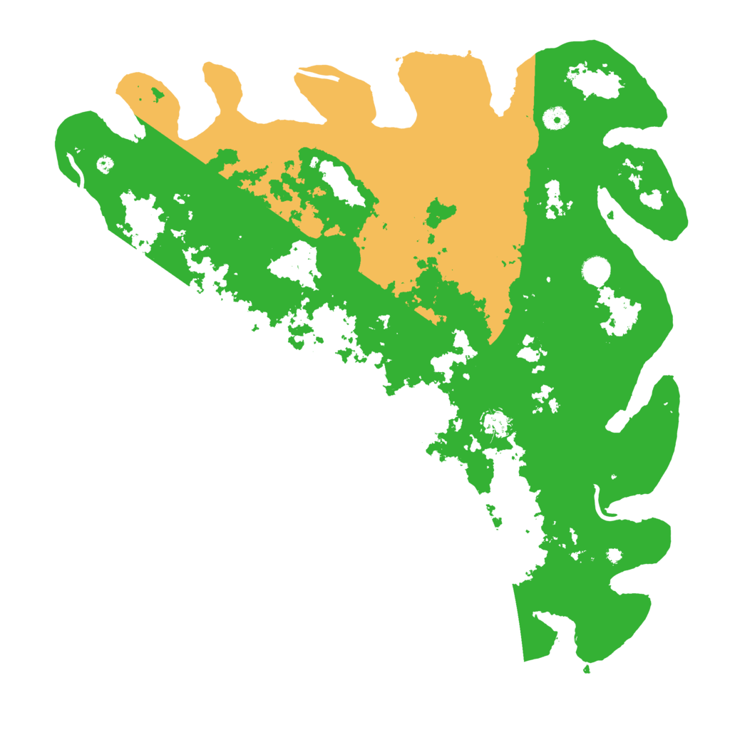 Biome Rust Map: Procedural Map, Size: 4500, Seed: 6240934