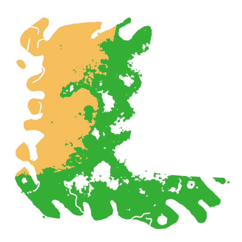 Biome Rust Map: Procedural Map, Size: 4500, Seed: 4084581