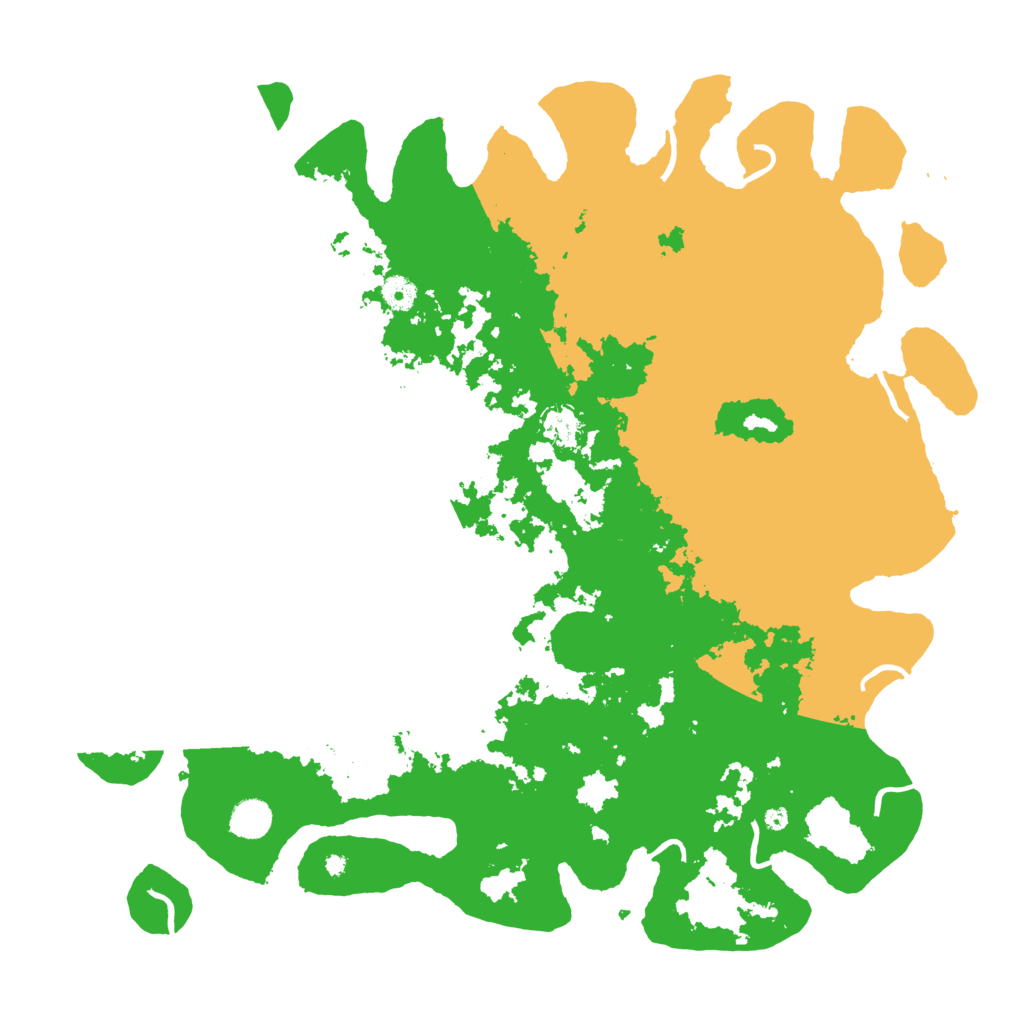 Biome Rust Map: Procedural Map, Size: 4500, Seed: 1202524