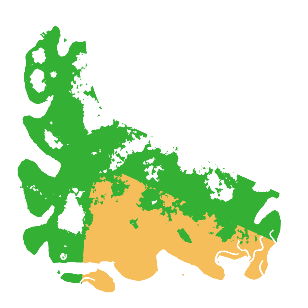 Biome Rust Map: Procedural Map, Size: 4500, Seed: 4044980