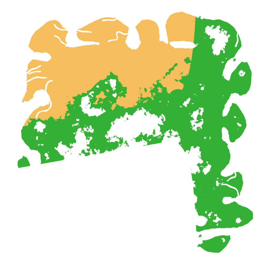 Biome Rust Map: Procedural Map, Size: 4500, Seed: 2872360