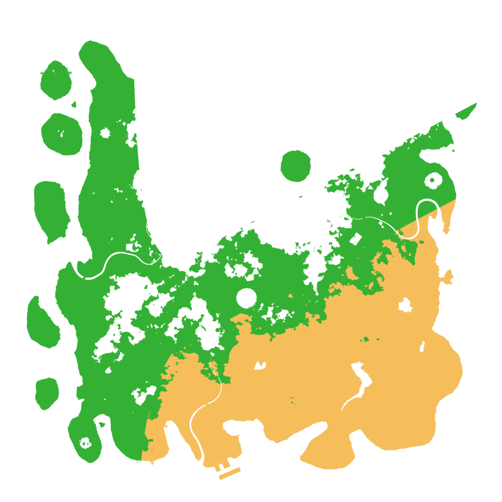 Biome Rust Map: Procedural Map, Size: 4500, Seed: 5651944