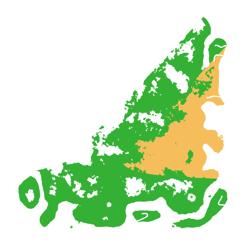 Biome Rust Map: Procedural Map, Size: 4500, Seed: 3901445
