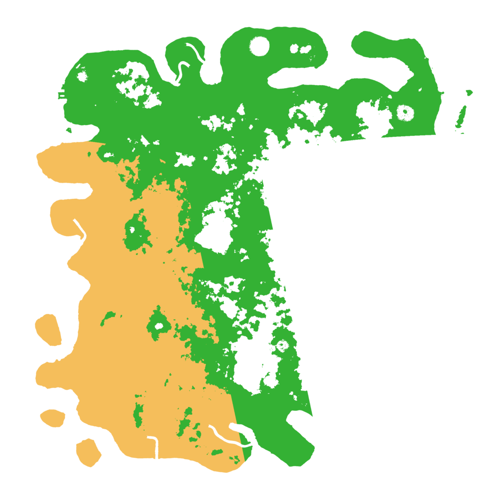 Biome Rust Map: Procedural Map, Size: 4500, Seed: 3565923