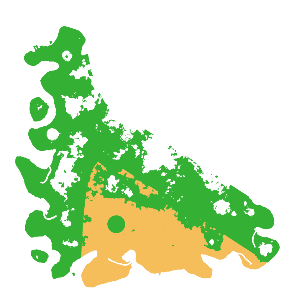 Biome Rust Map: Procedural Map, Size: 4500, Seed: 4797355