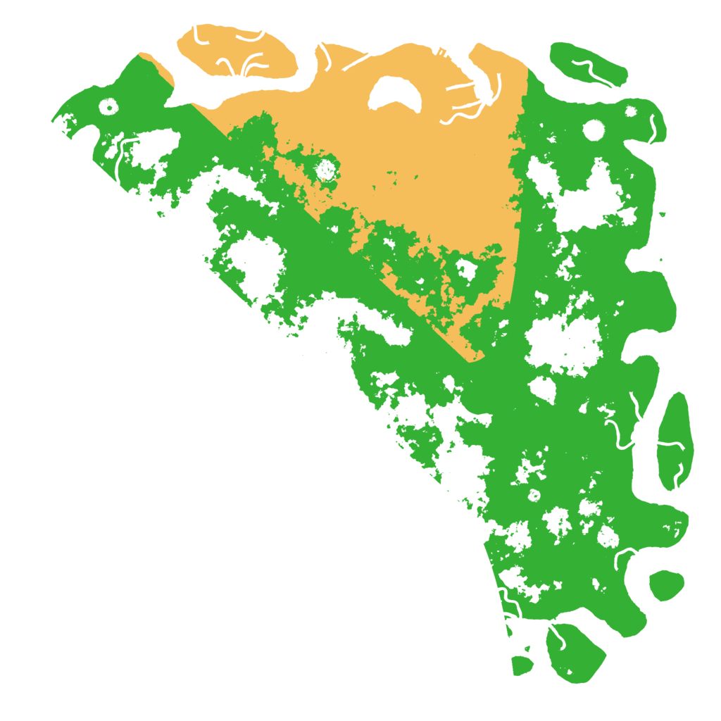 Biome Rust Map: Procedural Map, Size: 6000, Seed: 689440