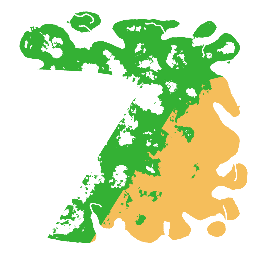 Biome Rust Map: Procedural Map, Size: 4500, Seed: 5771522