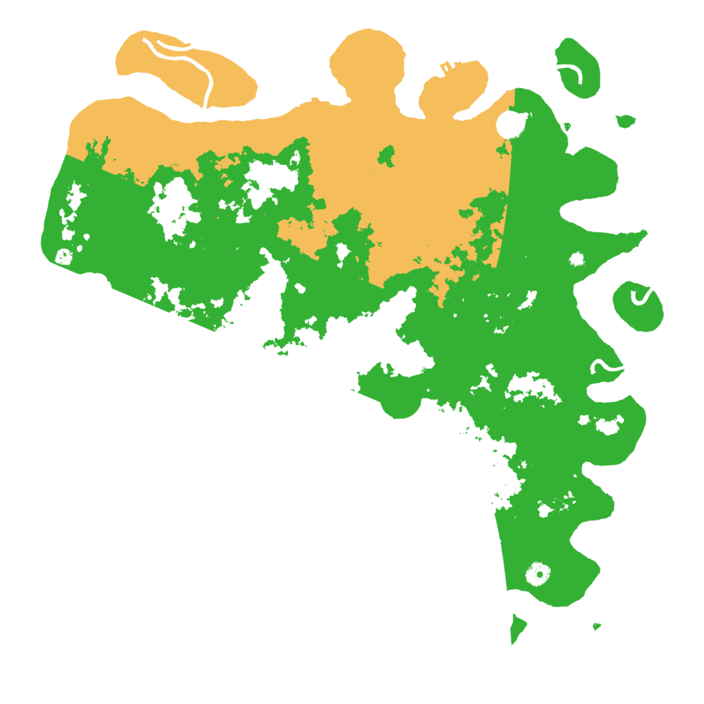 Biome Rust Map: Procedural Map, Size: 4500, Seed: 6024300