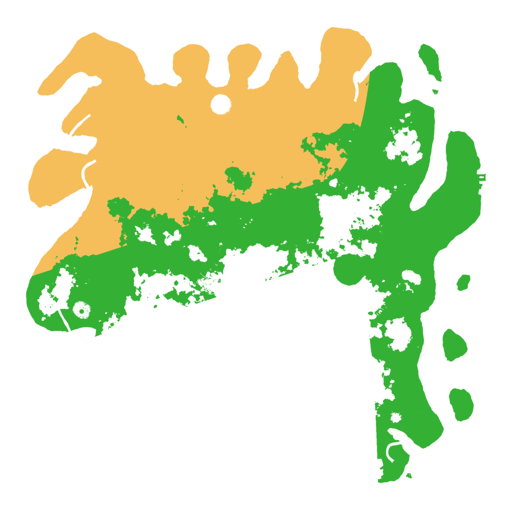 Biome Rust Map: Procedural Map, Size: 4500, Seed: 5107762