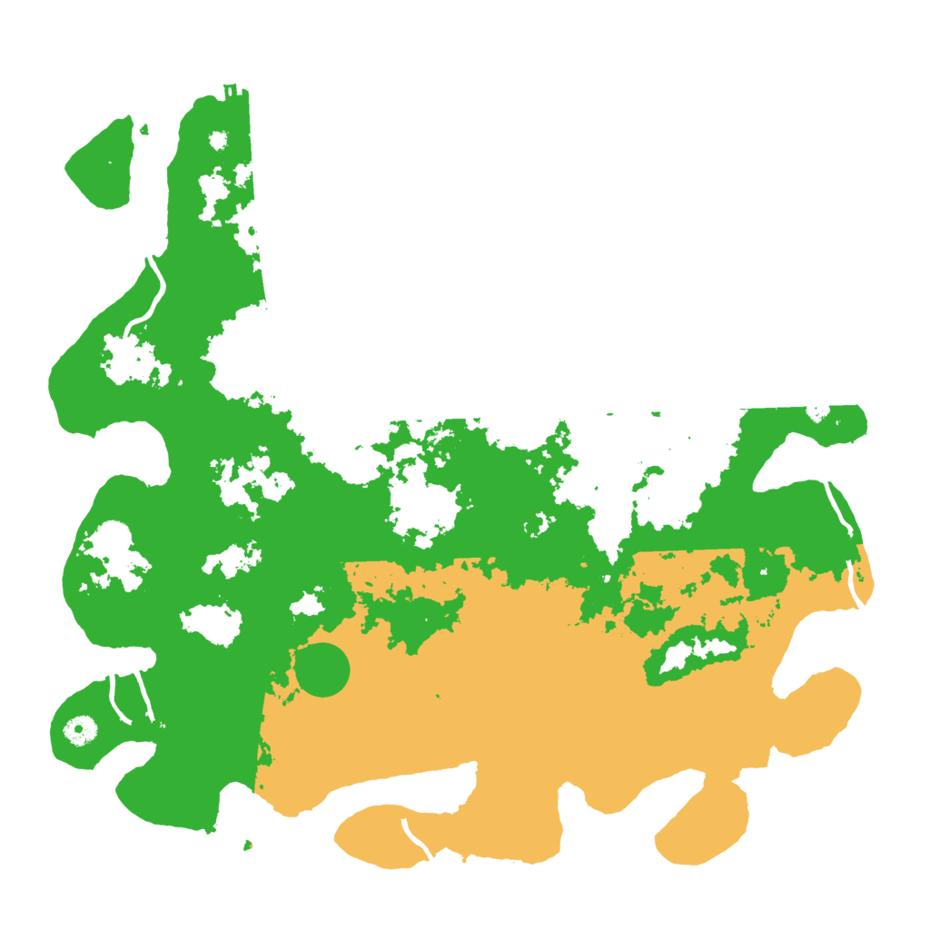 Biome Rust Map: Procedural Map, Size: 4500, Seed: 1304191