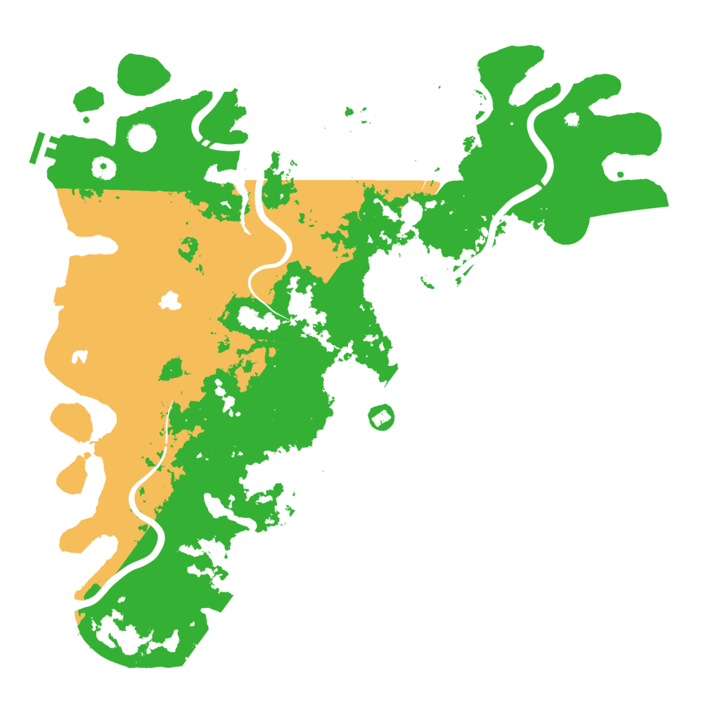 Biome Rust Map: Procedural Map, Size: 4500, Seed: 179998